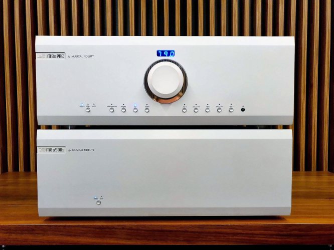 Musical Fidelity M8s-500s Silver